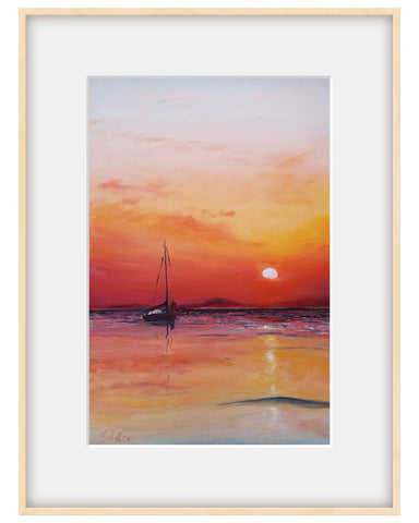 Sunset at sea- Limited Edition